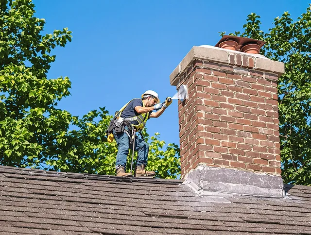 Norwell Chimney Sweep performing an inspection with advanced tools in Norwell, MA
