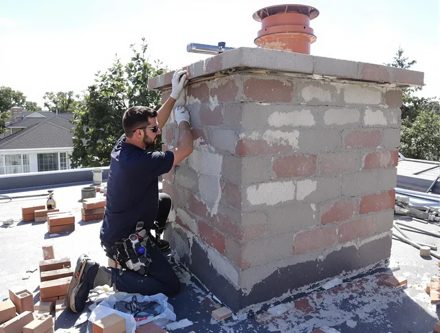 Advanced chimney repair process by Norwell Chimney Sweep in Norwell, MA